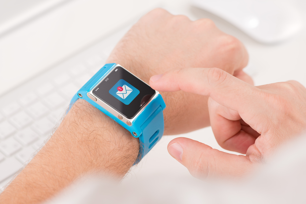 New technologies- smart watch.